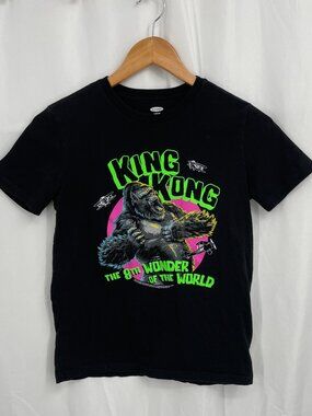 Old Navy Child King Kong Glow in Dark Short Sleeve Shirt